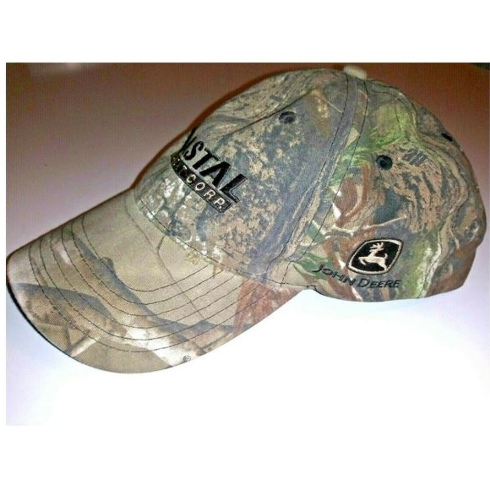 VTG JOHN DEERE Camouflage Trucker hat cap - Picture 6 of 8